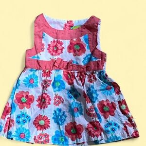 Penelope Mack multicoloured floral dress Size 12 months
